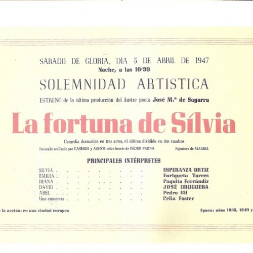 LA FORTUNA DE SILVIA